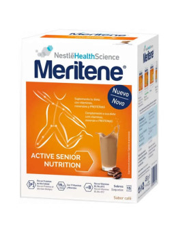 Meritene Boisson Saveur Café Décaféiné 15 Sachets