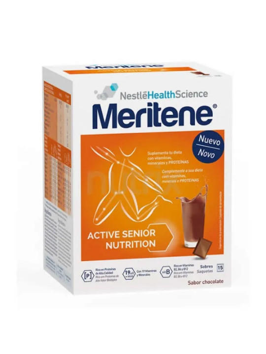 Meritene Boisson Saveur Chocolat 15 Sachets