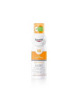 Eucerin Spray Solaire Transparent Toucher Sec SPF50 200ml