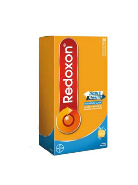 Redoxon Doble Acción Vitamine C + Zinc 30 Comprimés Effervescents