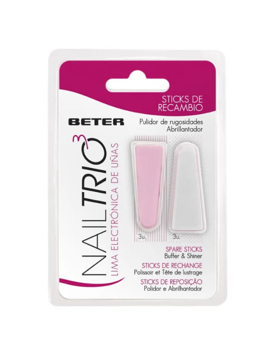 Beter Nail Trio Embouts de Rechange pour Lime Électronique