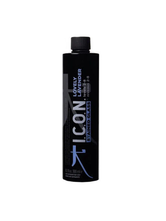 Icon Stained Glass Coloration Capillaire Semi-Permanente Lovely Lavender 300ml