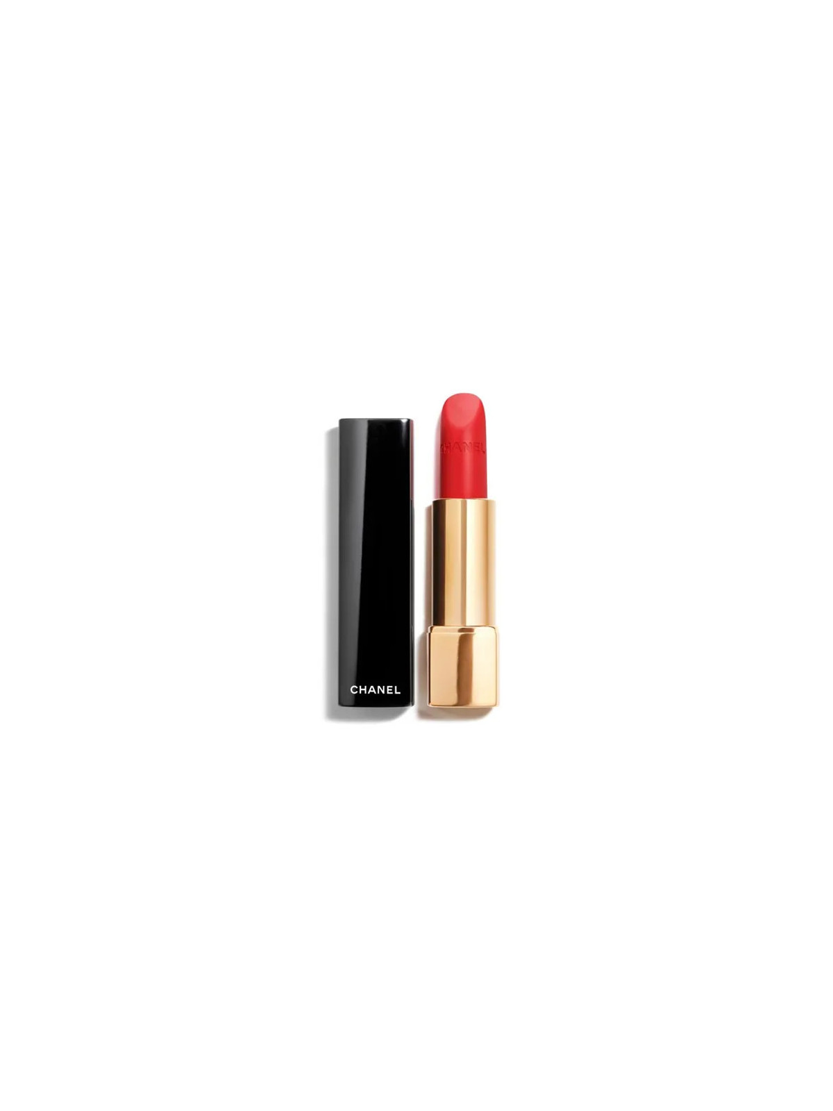 Chanel Rouge Allure Velvet Rouge à Lèvres Mat Lumineux 57 Rouge Feu