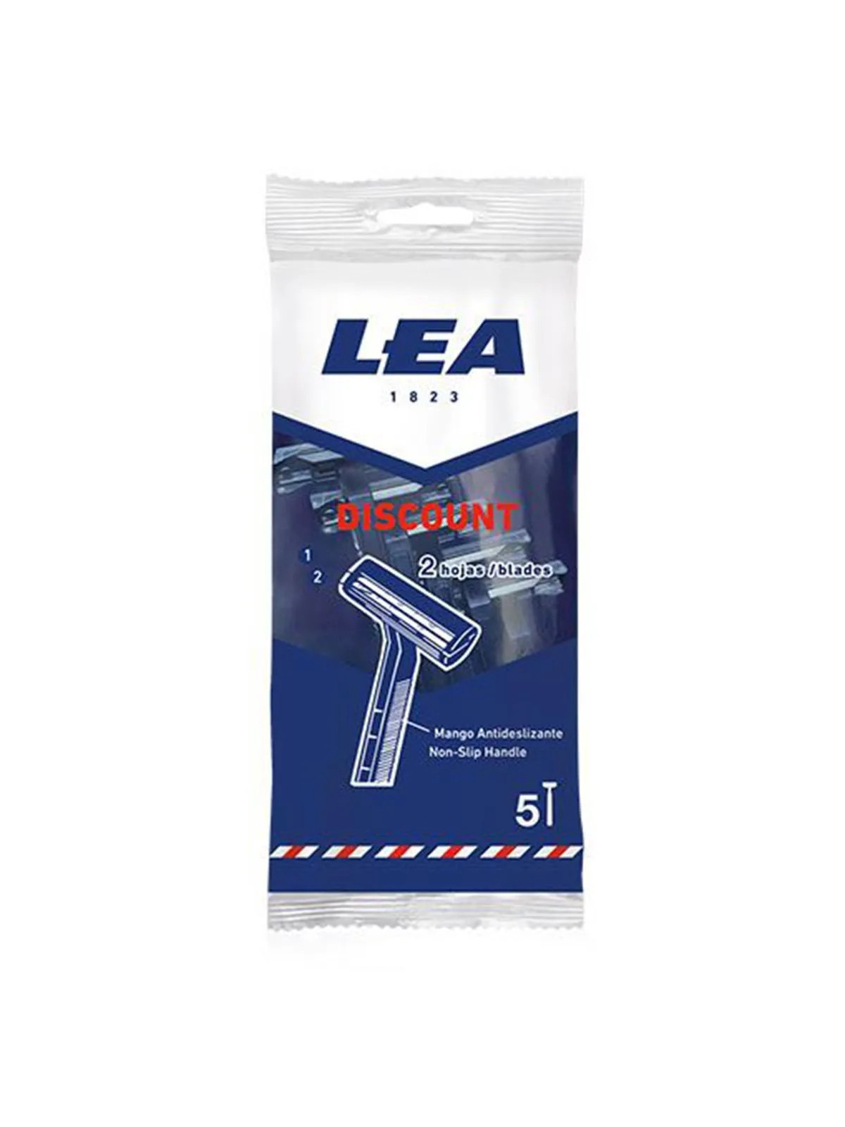 Lea Discount Lames Jetables à 2 Lames Pack 5 Unités