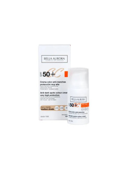 Bella Aurora CC Crème Anti-Taches SPF50 Teinte Medium 30ml