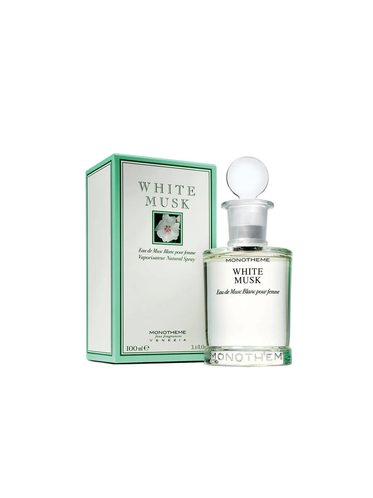 Monotheme White Musk Femme Eau de Toilette Vaporisateur 100ml