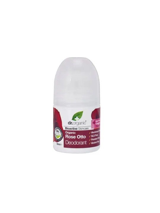 Dr Organic Rose Otto Déodorant Roll-On 50ml