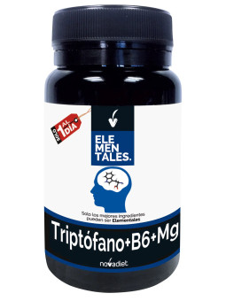 Novadiet Tryptophane Vitamine B6 Magnésium 30 Capsules Végétales