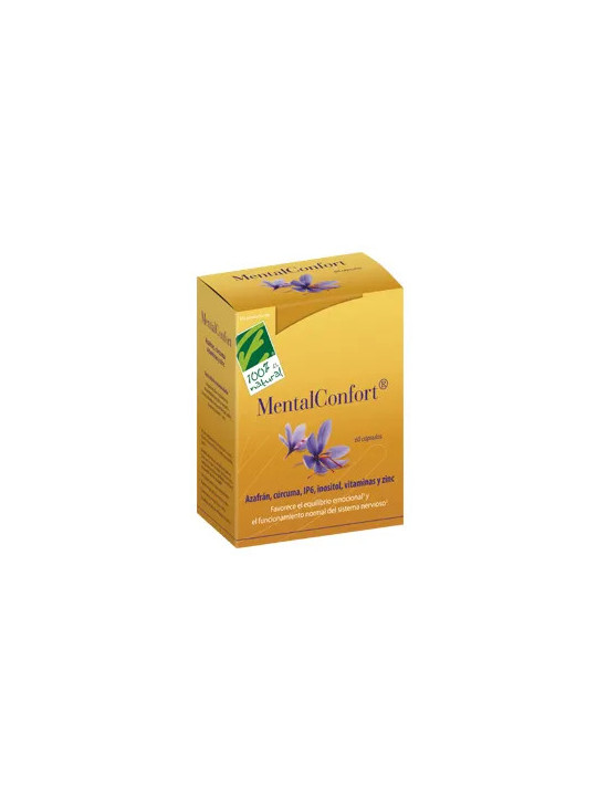 100% Natura MentalConfort 60 Vcaps