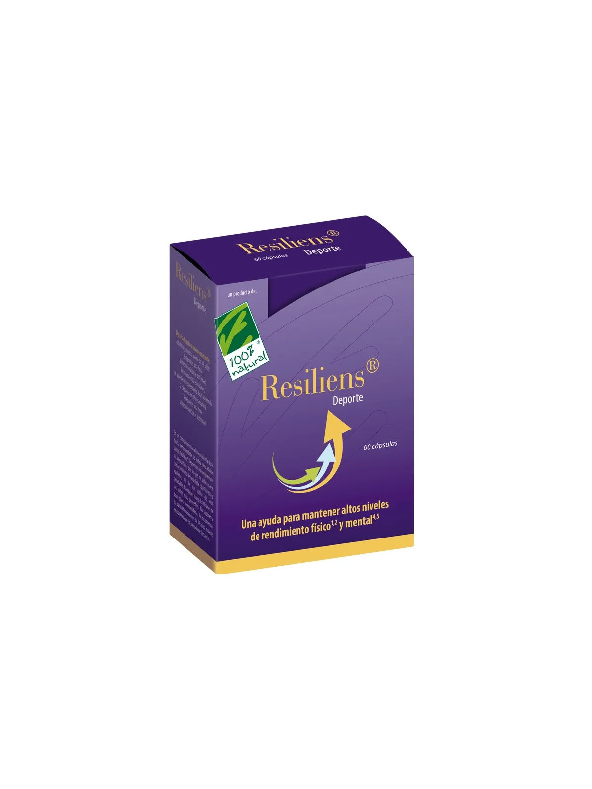 100% Natura Resiliens Deporte 30 Capsules