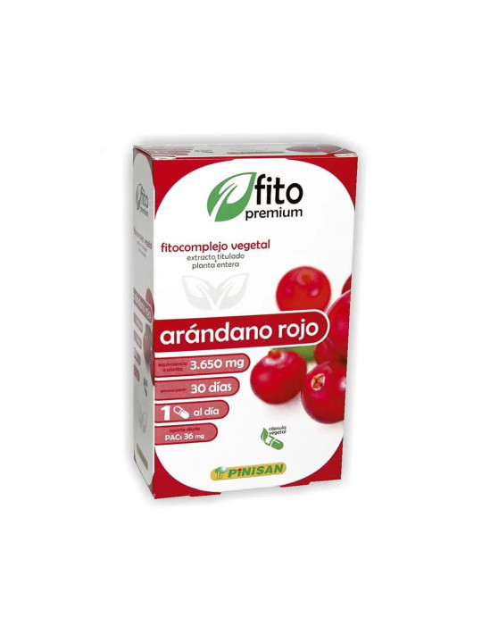 Pinisan Fitopremium Canneberge Rouge 30 Capsules