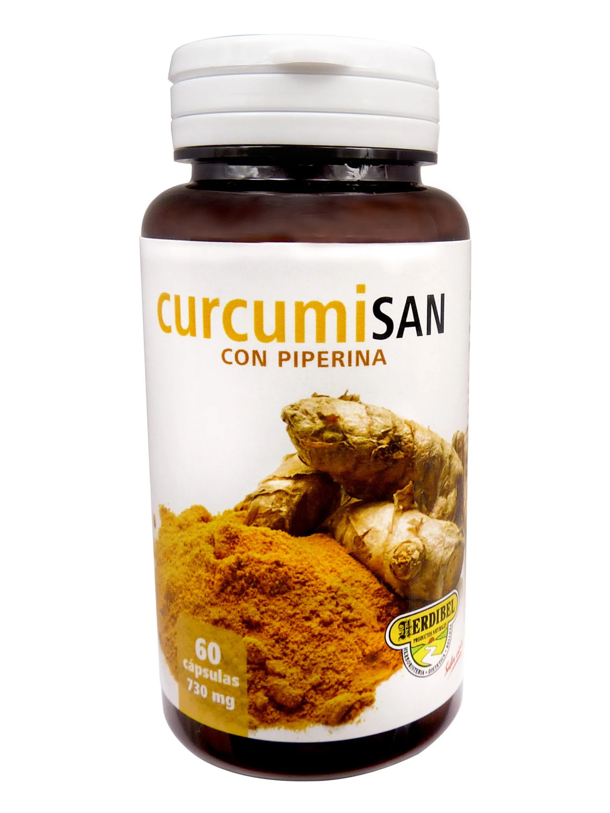 Herdibel Curcumisan 500 mg 60 Capsules