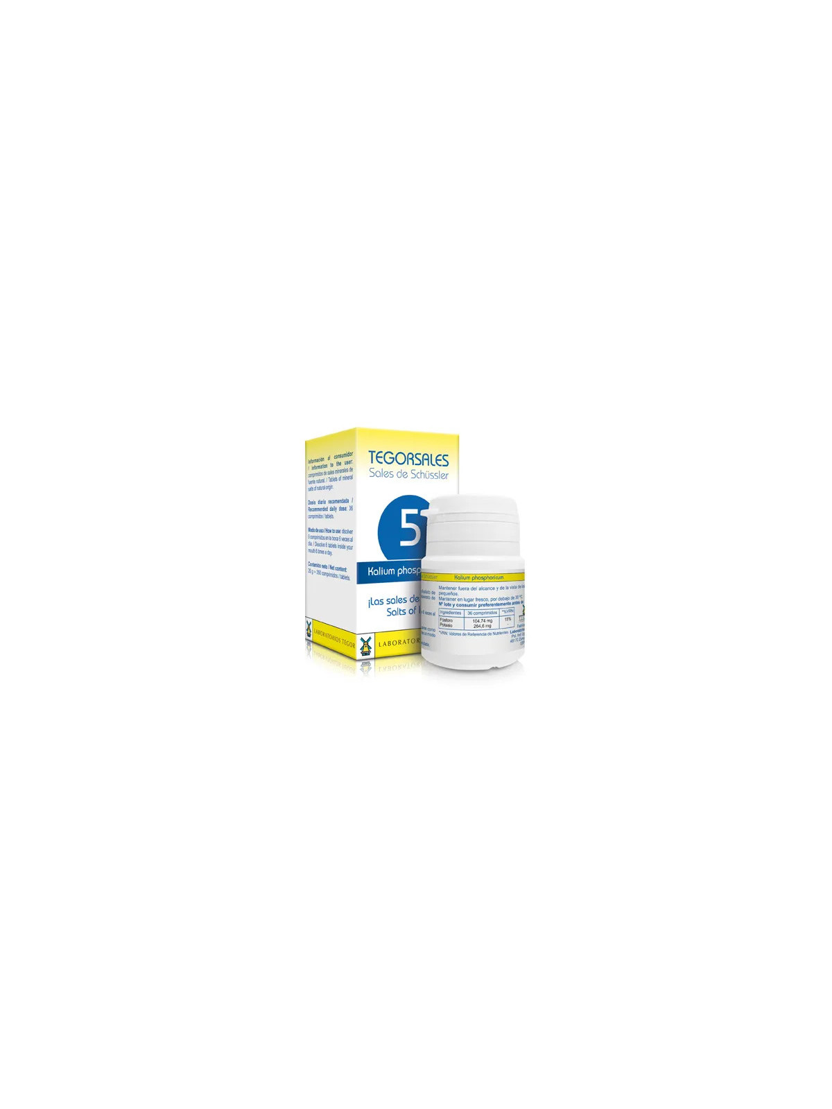 Tegorsales 5 Phosphate de Potassium 350 Comprimés