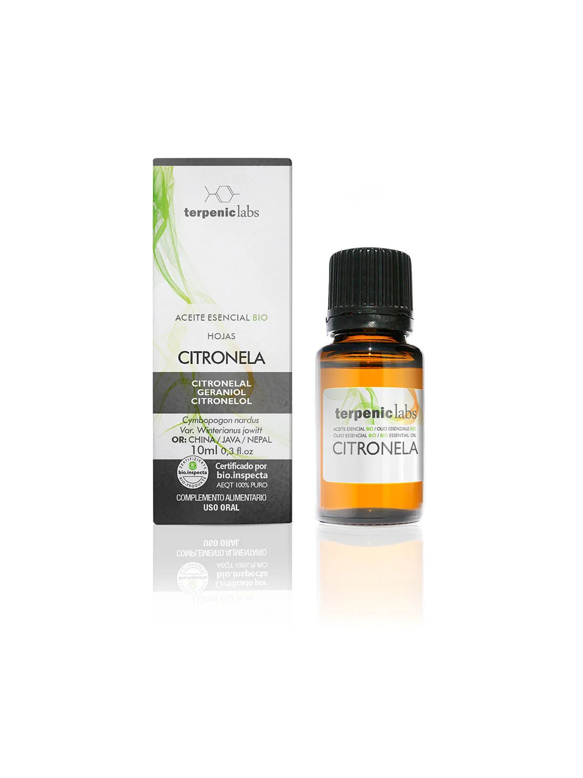 Terpenic Citronnelle Huile Essentielle 10ml Bio