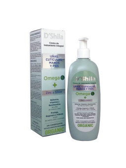 Shila Crème Mains Ongles Cuticules et Pieds Oméga 6 250ml