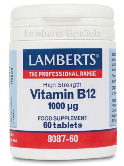 Lamberts Vitamine B12 1000µg 60 Comprimés