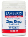Lamberts Zinc 15mg 90 Comprimés