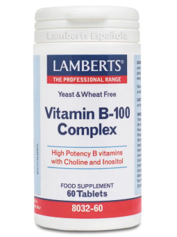 Lamberts Vitamine B-100 Complex 60 Comprimés