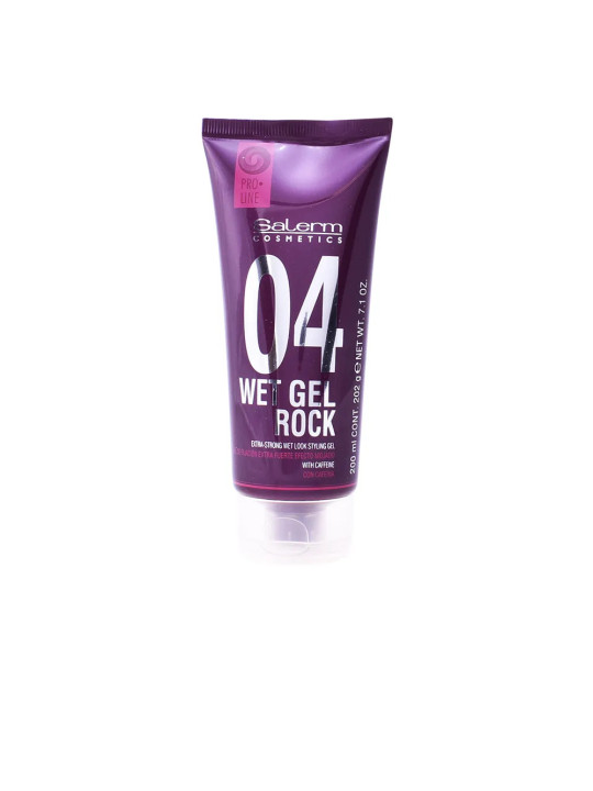 Salerm Cosmetics Wet Gel Rock Extra Strong Gel Effet Mouillé 200ml