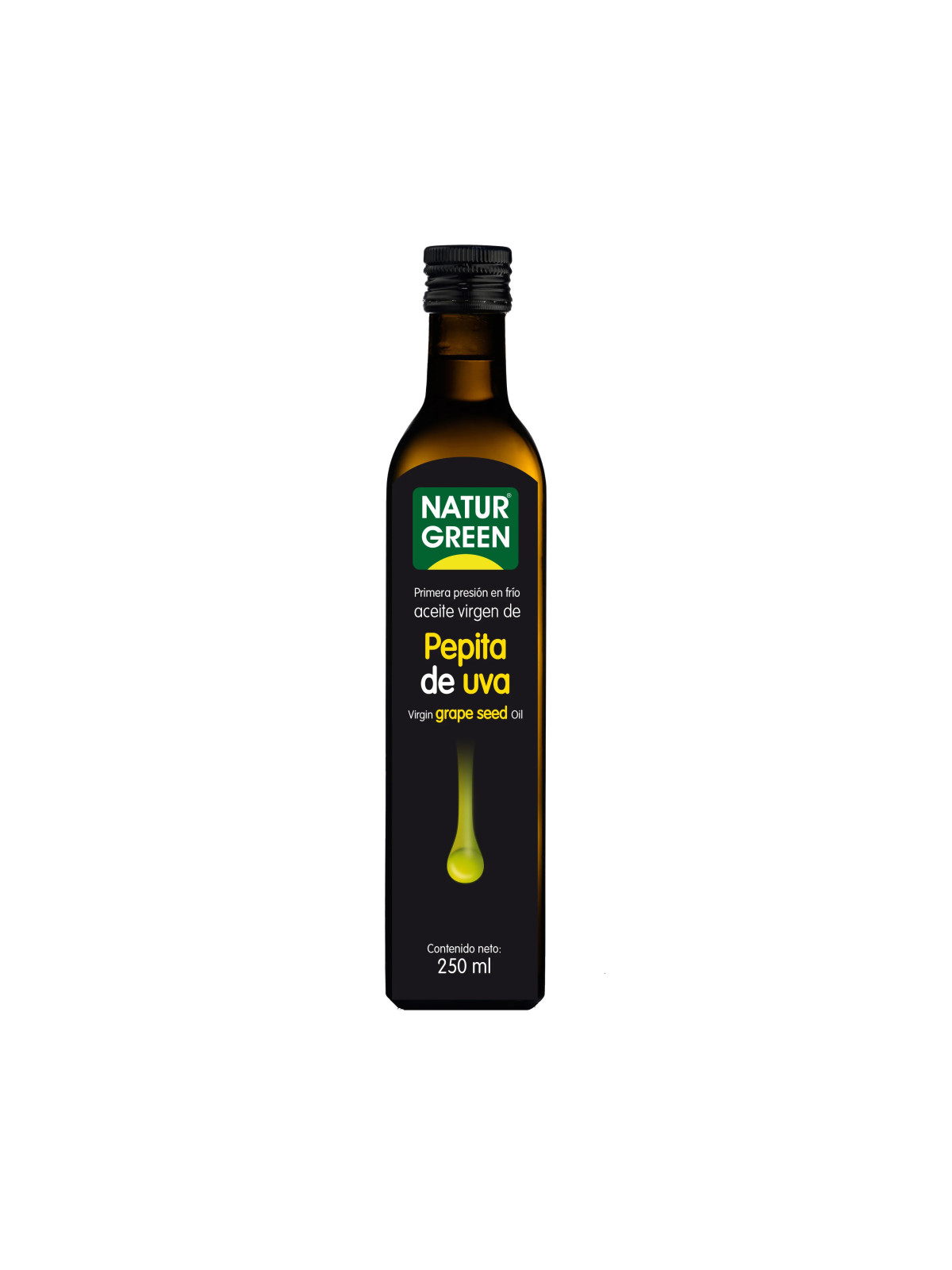NaturGreen Huile de Pépins de Raisin Bio 250ml