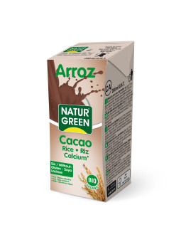 Naturgreen Boisson Riz Choco Calcium Bio 200ml