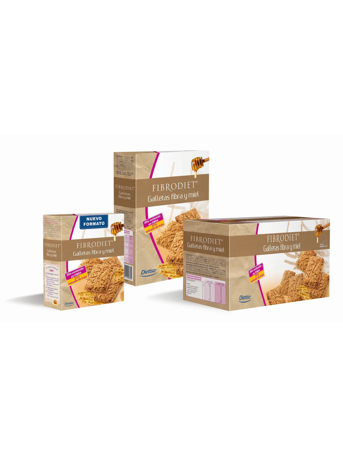 Dietisa Galletas Fibrodiet 400g