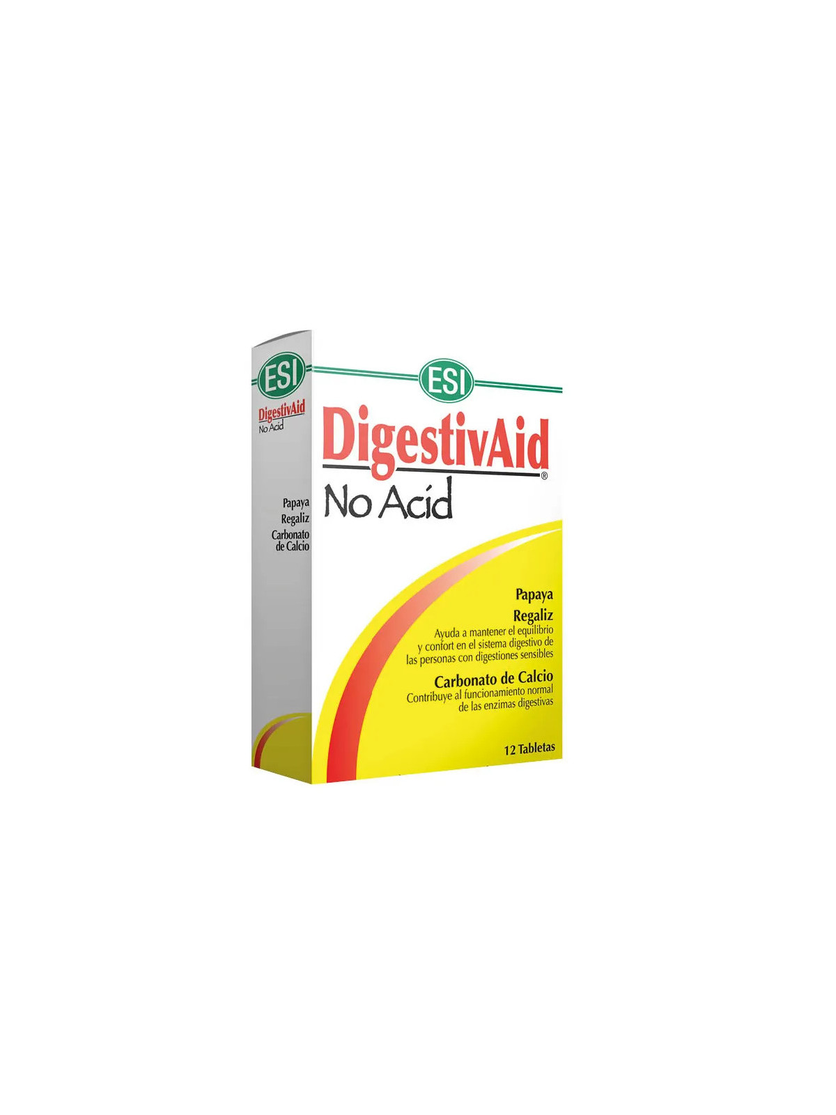 ESI Digestivaid No Acid 12 tablettes
