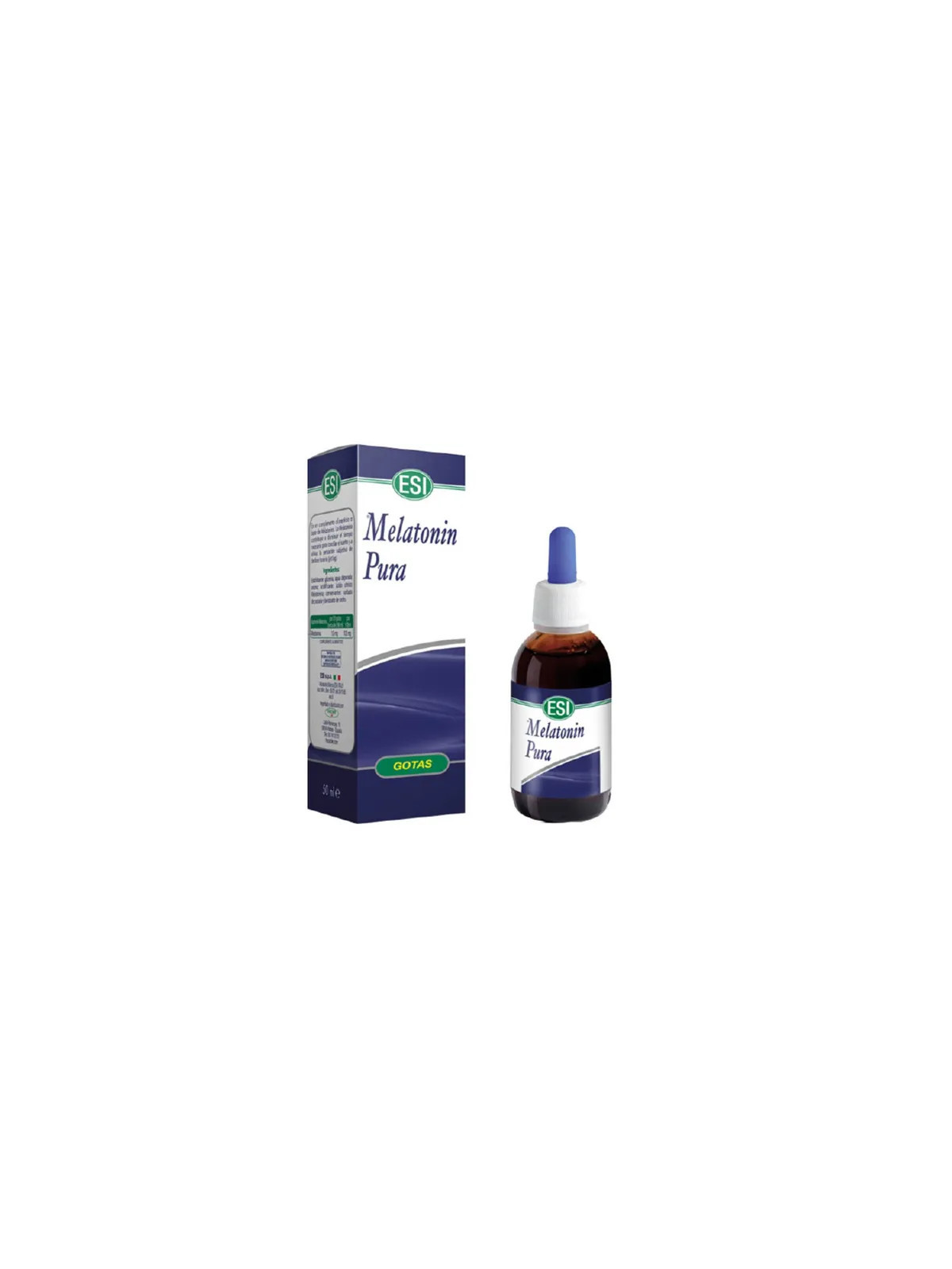 ESI Melatonin Pura 1,9mg avec Plantes de la Nuit 50ml