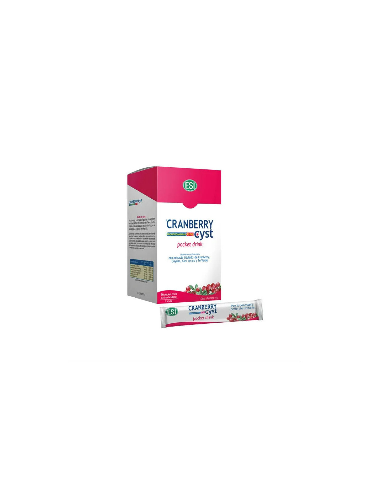 Trepatdiet Cranberry Cyst Pocket Drink