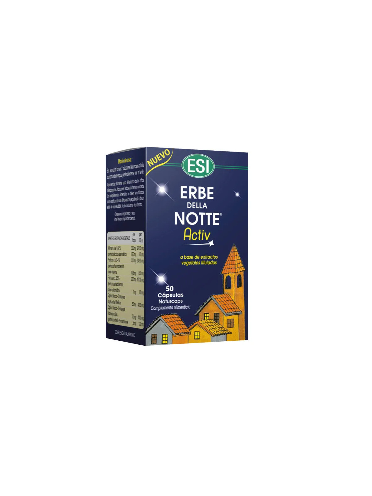 ESI Erbe della Notte Activ 50 NaturCaps