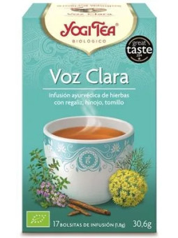 Yogi Tea Voix Claire 17 sachets