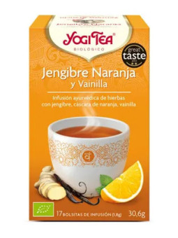 Yogi Tea Gingembre Vanille Orange 2g x 17 sachets