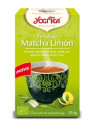 Yogi Tea Thé Vert Matcha Citron 17 sachets x 1,8g