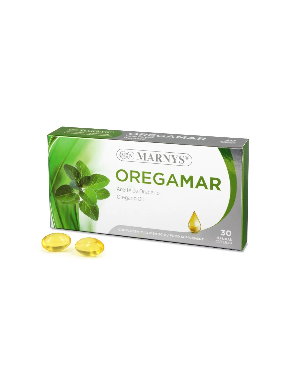 Marnys Huile d'Origan Bio 30 capsules