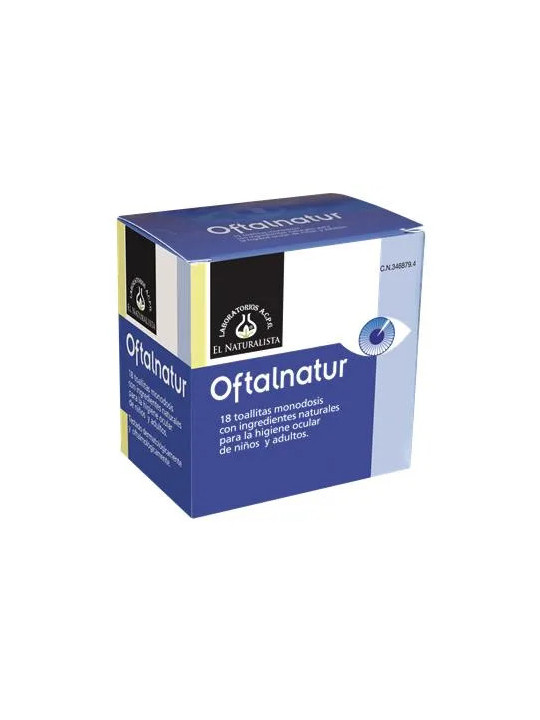 EL NATURAL Oftalnatur Lingettes Oculaires 15 Lingettes