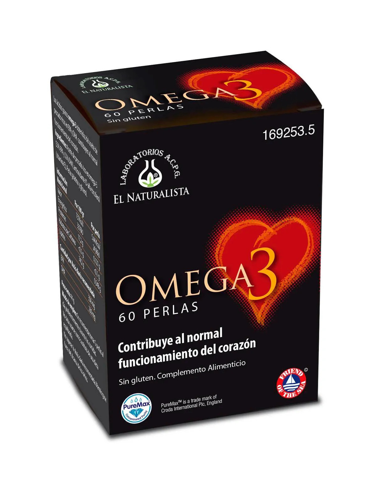 EL NATURAL Oméga-3 60 Perles