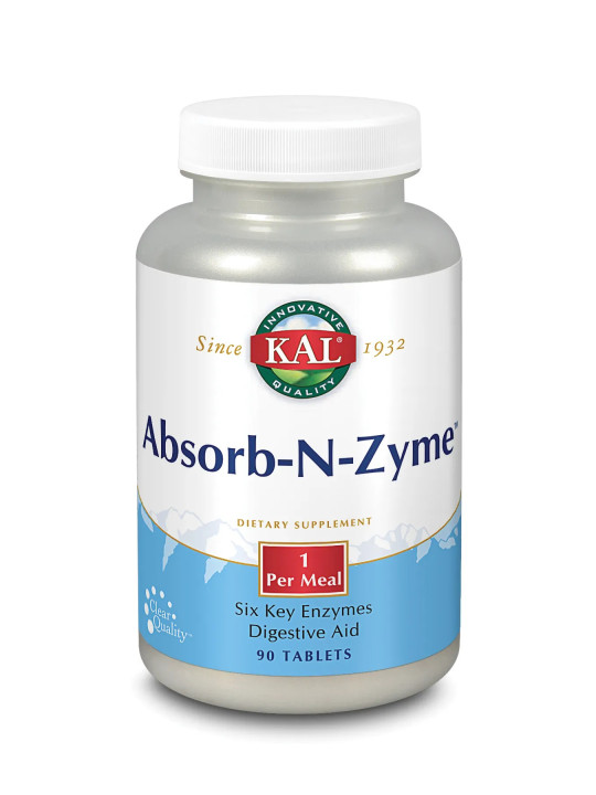 Kal Absorb N Zyme 90 Comprimés