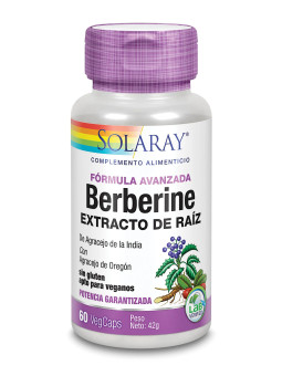 Solaray Berbérine 60 Vcaps Formule Avancée