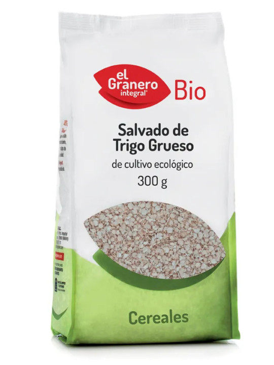 Granero Salvado de Trigo Grueso Bio 300 Grammes