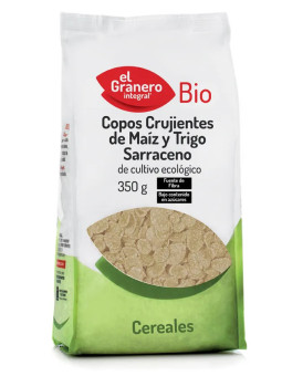 Granero Flocons Croustillants de Maïs et Sarrasin Bio 350g