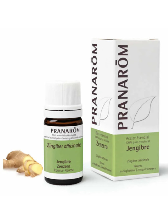 Pranarôm Gingembre (Zingiber officinale) Huile Essentielle 5ml