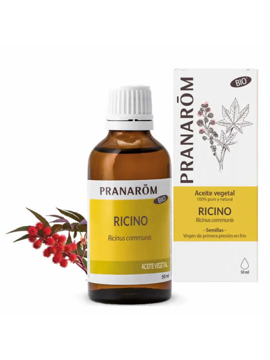 Pranarôm Huile Végétale de Ricin Bio 50ml