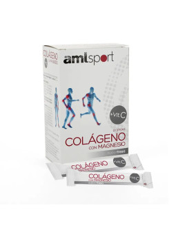 Ana María Lajusticia Collagène avec Magnésium Amisport Fraise 20 Sticks