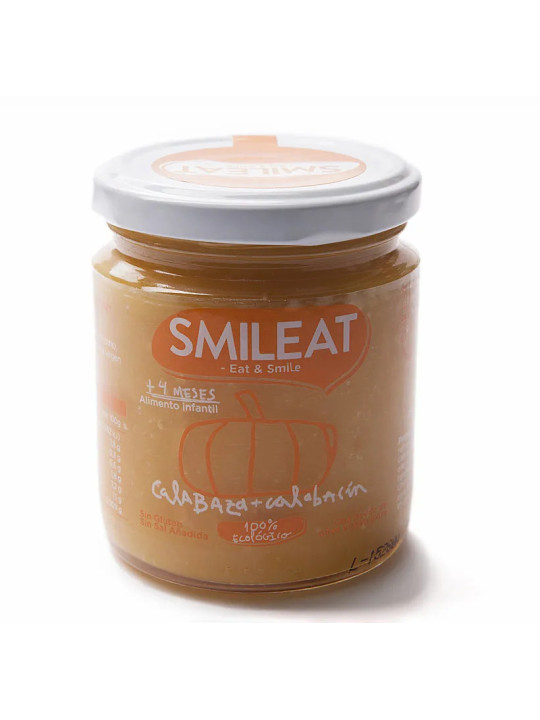 Smileat Petit Pot Bio Courge et Courgette 230g
