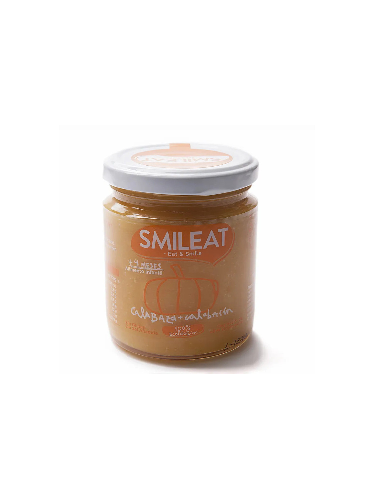 Smileat Petit Pot Bio Courge et Courgette 230g