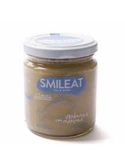 Smileat Petit Pot Bio Légumes et Merlu 230g