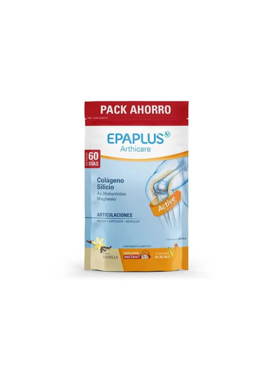 Epaplus Collagène Silicium Acide Hyaluronique et Magnésium Saveur Vanille 668g