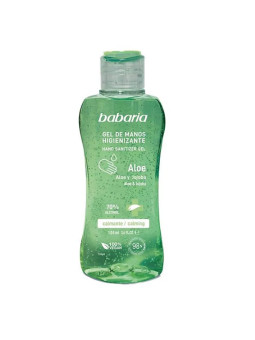 Babaria Gel Mains Désinfectant Aloe Vera 70% Alcool 100ml