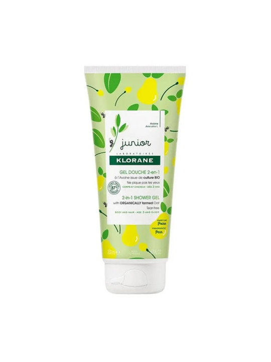 Klorane Gel Douche Junior 2en1 Corps et Cheveux 200 ml