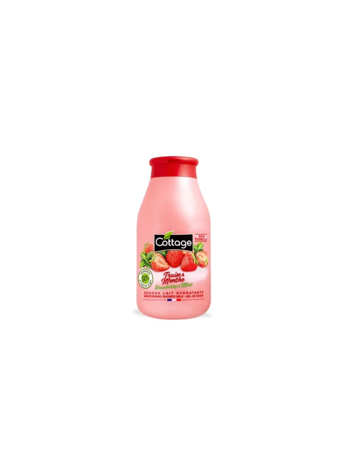Cottage Fraise & Menthe Gel Douche Hydratant 250 ml